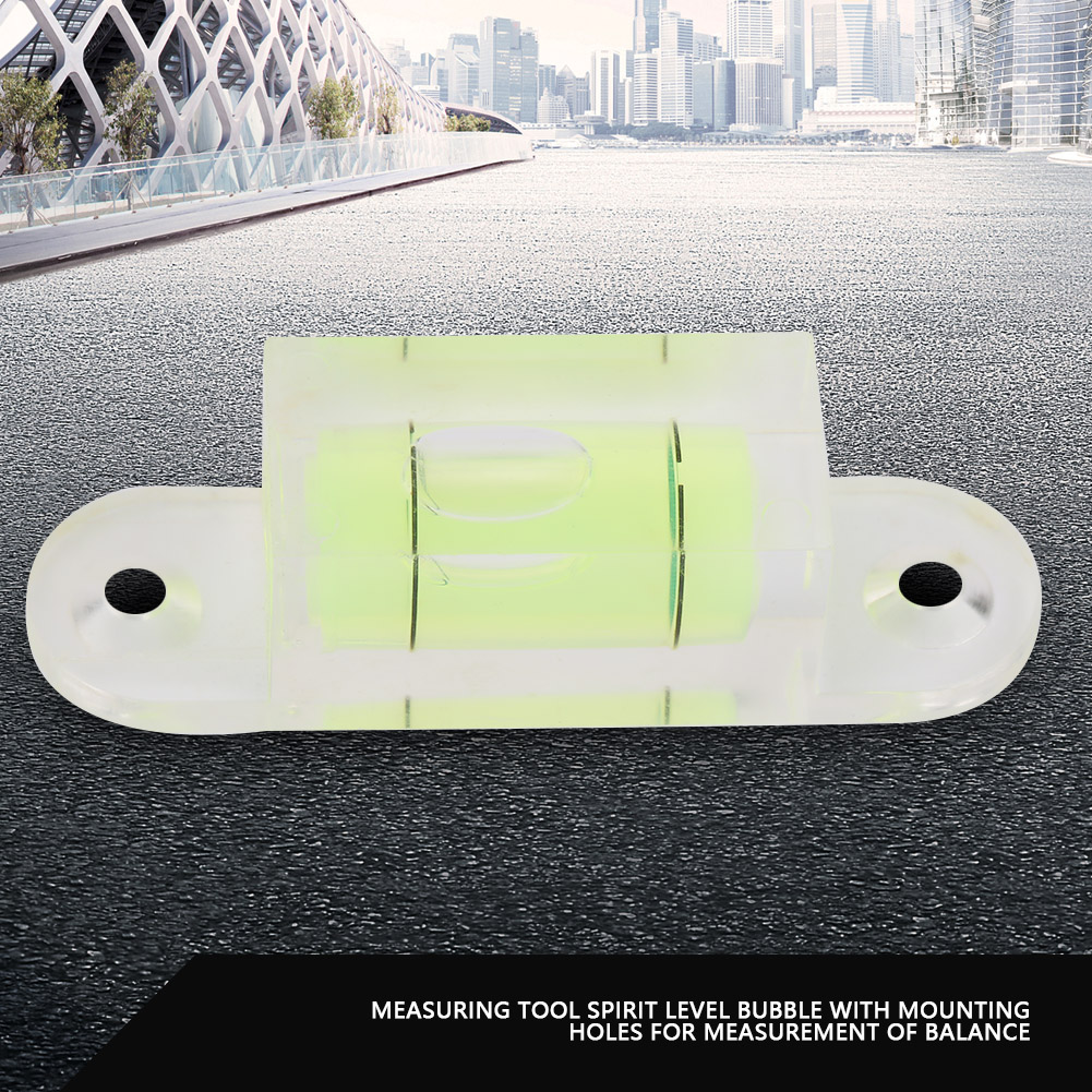 Spirit Level - Taşınabilir Seviye Kabarcık Ölçer Montaj Deliği