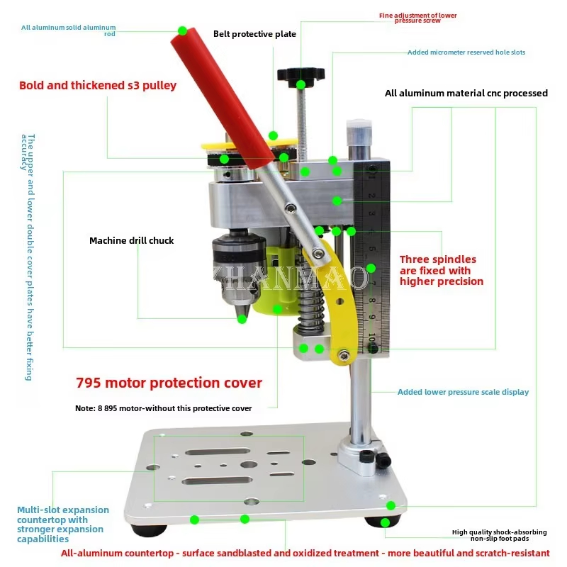 Mini Hassas Tezgah Tipi Matkap - Drill Press incelemesi ve fiyatı